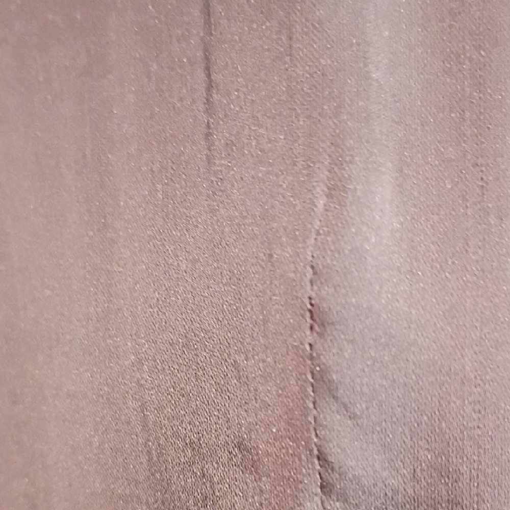 Prada Taupe Ruffle-Front Short Sleeve Blouse - Picture 4 of 12